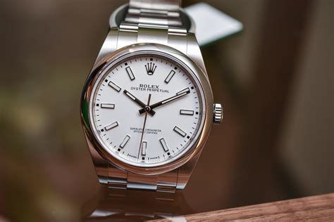 rolex oyster perpetual 34mm white review|rolex oyster perpetual price list.